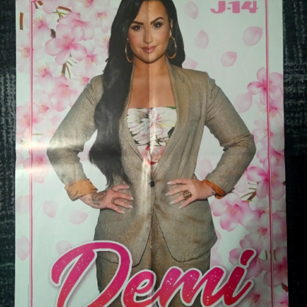 J-14 Large Demi Lovato/Johnny Orlando Poster